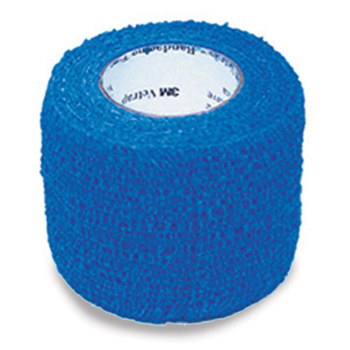 Vetrap Bendaggio Autoadesivo Blu - Fascia Elastica Per Sport E Medicinale, Altezza 7,5 Cm - Foto 7