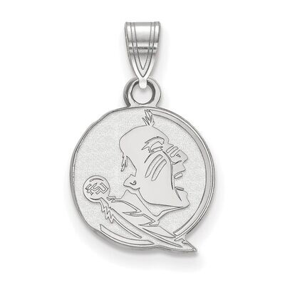 Florida State University Small Pendant 14k White Gold 4W044FSU, MPN: 4W044FSU, 886774848723