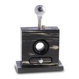 Lacquered Ebony Wood Stainless Table Top Guillotine Cigar Cutter GM21573, MPN: GM21573, 797140501169