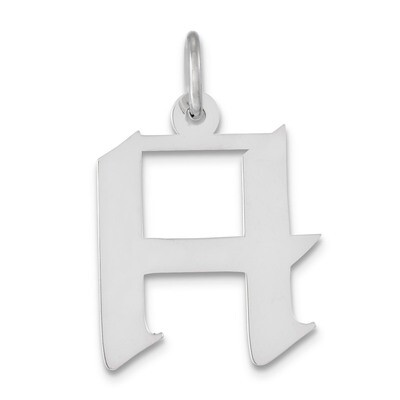 Artisan Block Initial H Charm Sterling Silver QC5089H, MPN: QC5089H, 886774962023