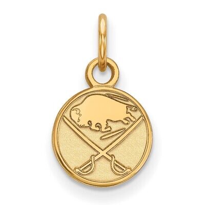 Buffalo Sabres x-Small Pendant 10k Yellow Gold 1Y001SAB, MPN: 1Y001SAB, 886774795317