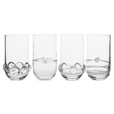 Juliska Heritage Set of 4 Highballs B548SET/C, MPN: B548SET/C, 810882035799