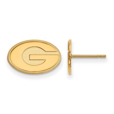 University of Georgia x-Small Post Earring Gold-plated Silver GP008UGA, MPN: GP008UGA, 886774908083