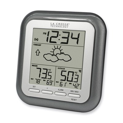 Silver-tone Wireless Forecast Station GM1680, MPN: GM1680, 757456989976