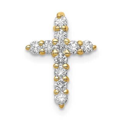Aa 1/3Ct. Diamond Cross Pendant 14k Gold AA Diamond PM4950-033-YA, MPN: PM4950-033-YA, 883957783741