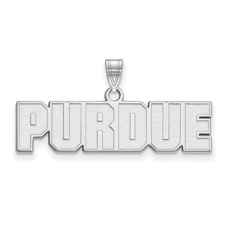 Purdue Small Pendant 14k White Gold 4W067PU, MPN: 4W067PU, 886774853482