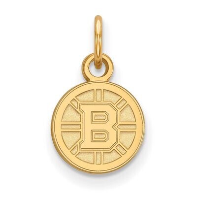 Boston Bruins x-Small Pendant 14k Yellow Gold 4Y001BRI, MPN: 4Y001BRI, 886774855486