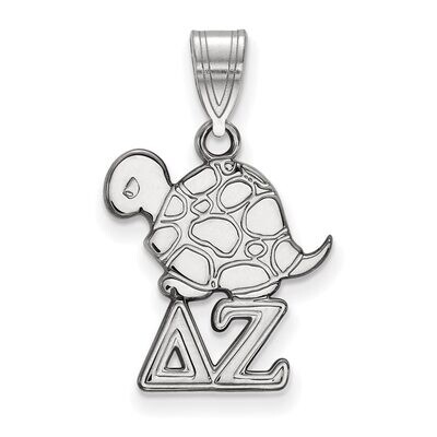 Delta Zeta Small Pendant Sterling Silver SS035DZ, MPN: SS035DZ, 886774607160
