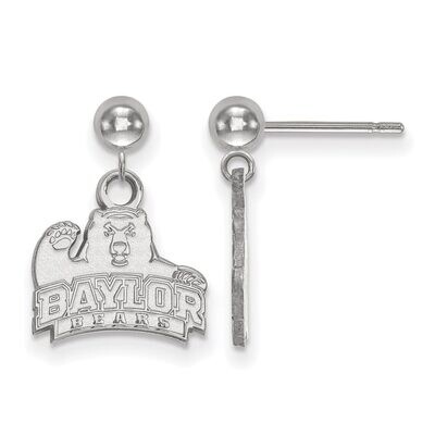 Baylor University Earring Dangle Ball Sterling Silver SS009BU, MPN: SS009BU, 886774763989