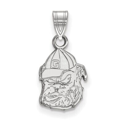 University of Georgia Small Pendant 14k White Gold 4W044UGA, MPN: 4W044UGA, 886774848907