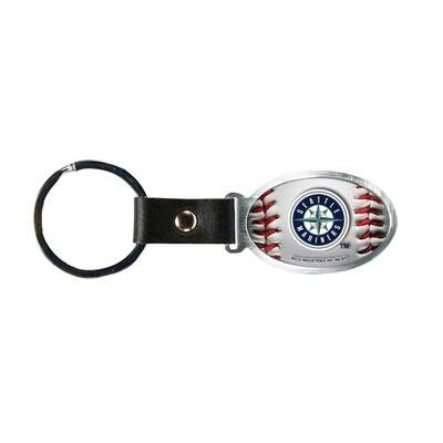 MLB Seattle Mariners Accent Key Ring by Rico Industries GC6347