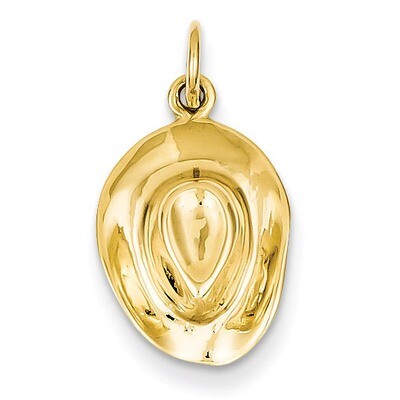 Hat Charm 14k Gold A0562/L, MPN: A0562/L, 883957853055