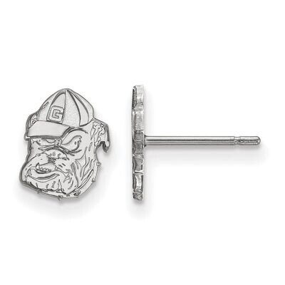 University of Georgia x-Small Post Earring 10k White Gold 1W049UGA, MPN: 1W049UGA, 886774789705