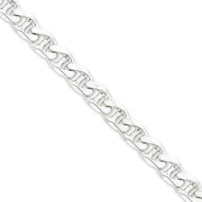20 Inch 10.5mm Anchor Chain Sterling Silver QAN300-20, MPN: QAN300-20, 886774410593