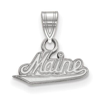 University of Maine Small Pendant 14k White Gold 4W001UME, MPN: 4W001UME, 886774825328