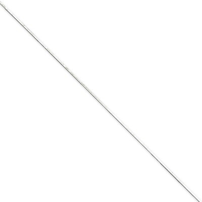 24 Inch .7mm Square Snake Chain Sterling Silver QSQ020-24, MPN: QSQ020-24, 886774413662