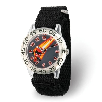 Disney Kids Incredibles 2 Son Black Nylon Band Time Teacher Watch  XWA5839, MPN: XWA5839, 842885105…