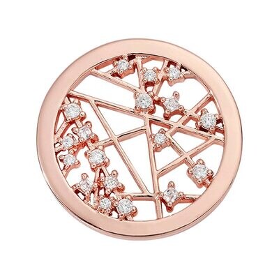 Nikki Lissoni Mixed Coin Rose Gold-plated 23mm C1661RGS, MPN: C1661RGS, 8719075307410