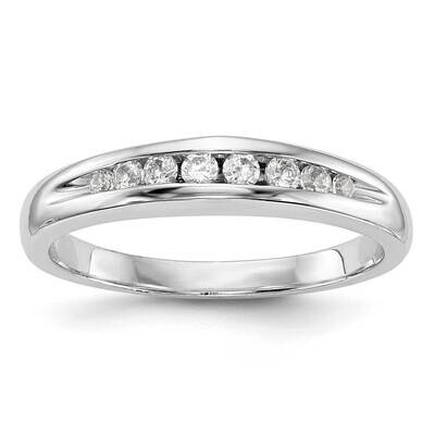 Diamond Wedding Band 14k White Gold RM2662B-020-WAA, MPN: RM2662B-020-WAA,
