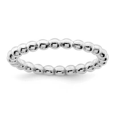 Ring Sterling Silver Rhodium Plated QR6913, MPN: QR6913, 886774012735