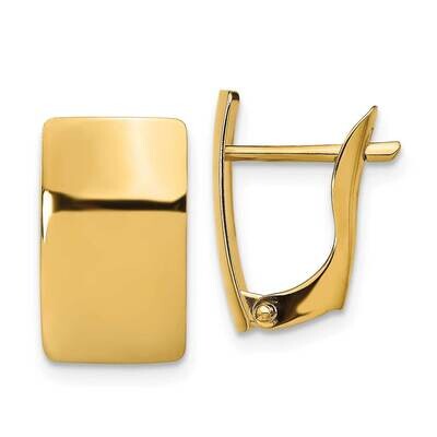 Leslie&#39;s Earrings 14k Gold Polished HB-LE1945, MPN: LE1945, 191101738104