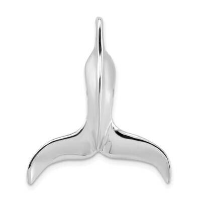 Polished Whale Tail Charm 14k White Gold 3-D K7713W, MPN: K7713W, 196904084540