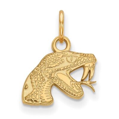 Florida A&amp;M University x-Small Pendant 14k Yellow Gold 4Y001FAM, MPN: 4Y001FAM, 886774855790