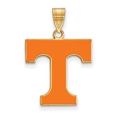 University of Tennessee Large Enamel Pendant Gold-plated Silver GP032UTN, MPN: GP032UTN, 8867749354…