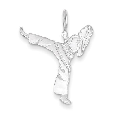 Karate Charm Sterling Silver QC2793, MPN: QC2793, 883957975849