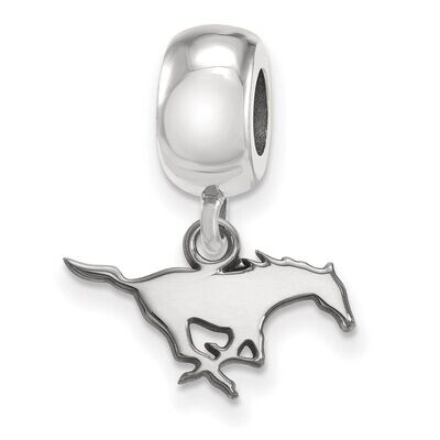 Southern Methodist University Bead Charm Extra Small Dangle Sterling Silver SS014SMU, MPN: SS014SMU…