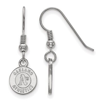 Oakland Athletics Extra Small Dangle Earring Wire Sterling Silver SS005ATH, MPN: SS005ATH, 88677462…