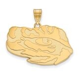 Louisiana State University Large Pendant 10k Yellow Gold 1Y064LSU, MPN: 1Y064LSU, 886774821344