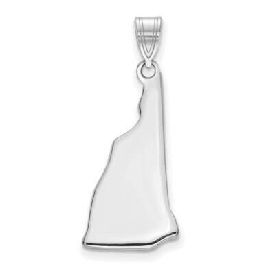 Nh State Pendant Bail Only 14k White Gold XNA707W-NH, MPN: XNA707W-NH, 886774753621