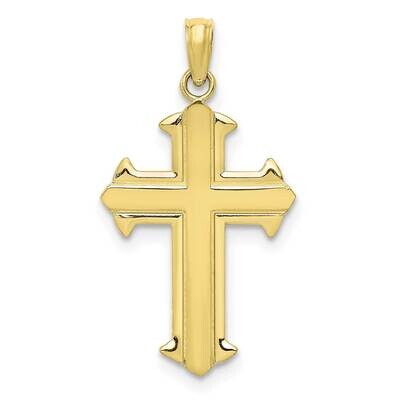 Cross Pendant 10k Gold Polished 10D3521, MPN: 10D3521, 63721816299