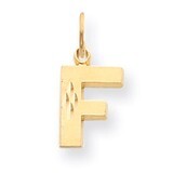 Initial F Charm 14k Gold C566F, MPN: C566F, 883957860879