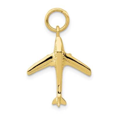 Jet Charm 10k Gold 10A4278/L, MPN: 10A4278/L,