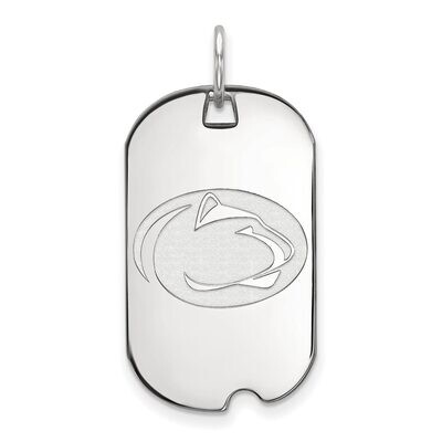 Penn State University Small Dog Tag 14k White Gold 4W030PSU, MPN: 4W030PSU, 886774845982