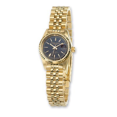 Charles Hubert IP-plated Stainless 26mm Black Dial Watch Ladies XWA1816, MPN: XWA1816, 811233012698