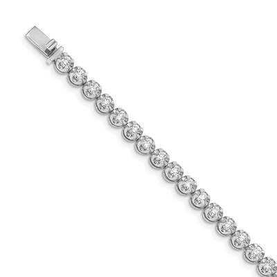 Bracelet 14k White Gold Diamond BM4651-400-WA, MPN: BM4651-400-WA, 191101333095