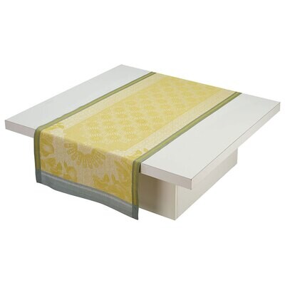 Le Jacquard Jardin D&#39;Orient Yellow Runner 20x79, MPN: 25197, 3660269251970