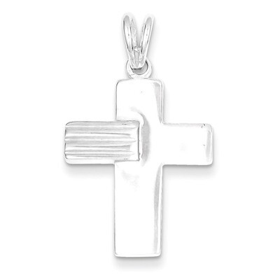 Sterling Silver Latin Cross Pendant QC3254