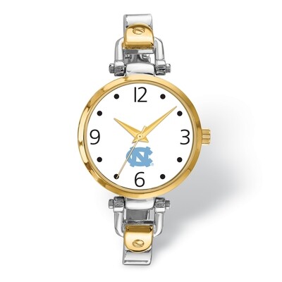 University of North Carolina Elegant Ladies 2-tone Watch UNC172, MPN: UNC172, 634401115829