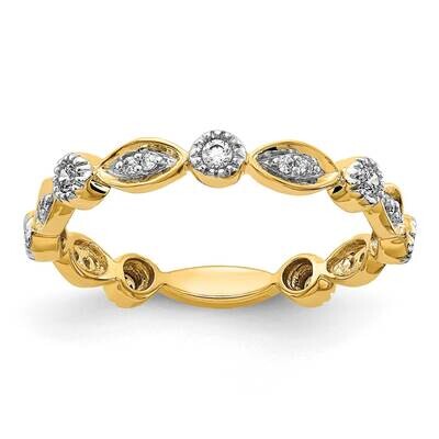 Ring 14k Gold Diamond RM5624-020-YA, MPN: RM5624-020-YA, 883957717609