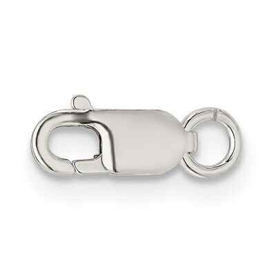 Standard Weight 8.3 x 3.2mm Lobster with Jump Ring Clasp Sterling Silver SS3374, MPN: SS3374,