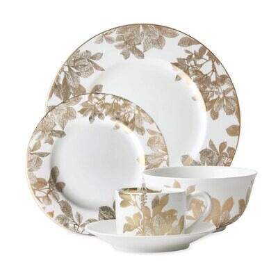 Caskata Arbor Place Setting 5pc Gold PLCE-222, MPN: PLCE-222, 816666029169