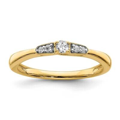 Diamond Promise Ring 14k Gold RM6625E-012-YAA, MPN: RM6625E-012-YAA, 191101398728