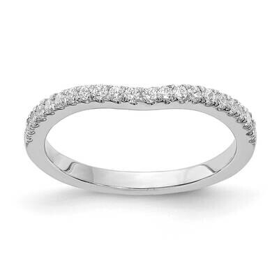 Diamond Wedding Band 14k White Gold RM2091B-018-WAA, MPN: RM2091B-018-WAA,