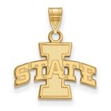 Iowa State University Small Pendant Gold-plated Silver GP002IAS, MPN: GP002IAS, 886774892726