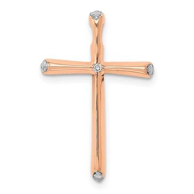 .01Ct Diamond Chain Slide 14k Rose Gold PM5008-001-RA, MPN: PM5008-001-RA, 883957303581