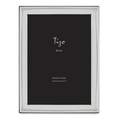 Sterling Silver Beaded Edge 5 x 7 Inch Picture Frame GM22479, MPN: GM22479,